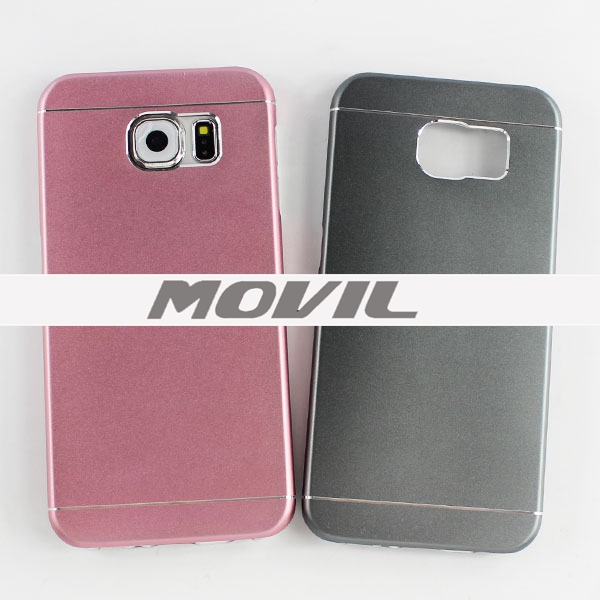 NP-2174 Marco de TPU con Metal nuevo cover para Samsung Galaxy S6-7